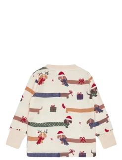 Bamboo grandpa sweater L.S Santa dogs - Sweatshirts