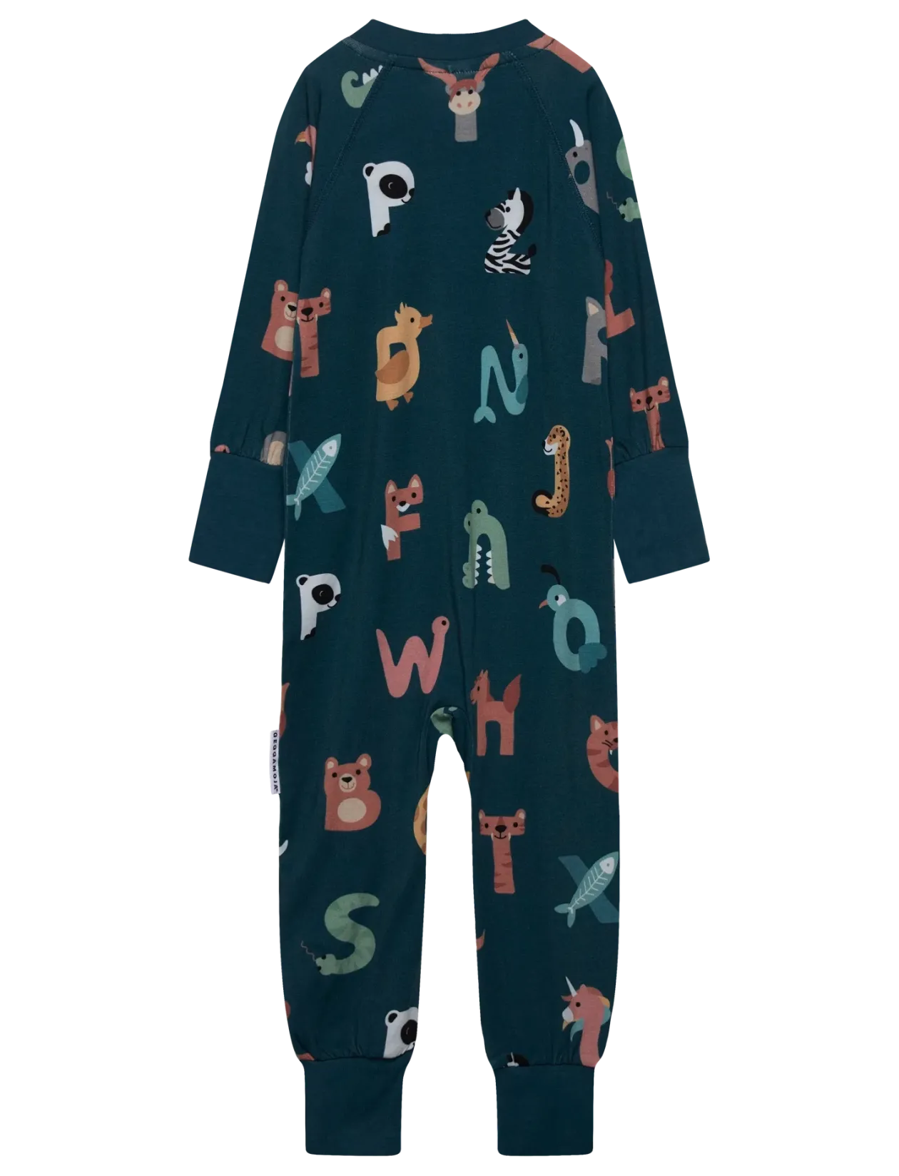 Bamboo Two Way Zip Pyjamas - One-sie