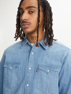 BARSTOW WESTERN STANDARD ESTA - Denimskjorter
