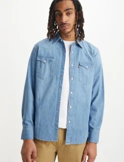 BARSTOW WESTERN STANDARD ESTA - Denimskjorter