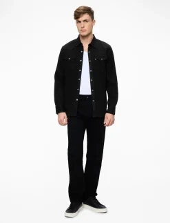 BARSTOW WESTERN STANDARD MARBL - Denimskjorter