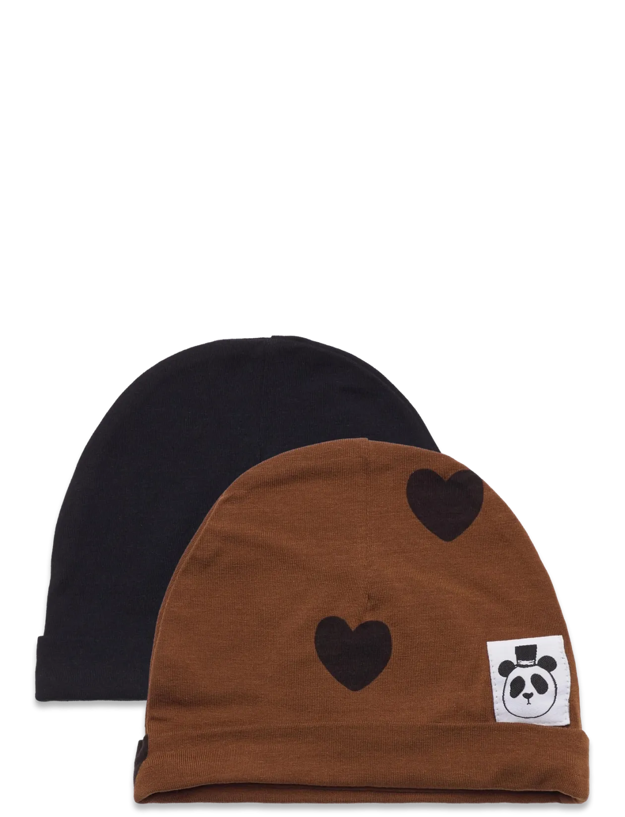 Basic hearts baby beanie 2-pack - Huer