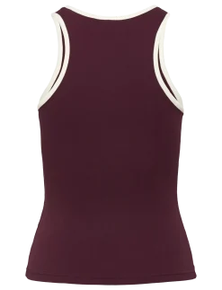 BELLAGIO tight ribbed racer tank - Tanktops