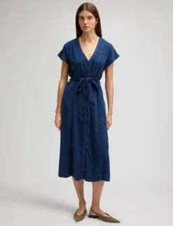 BELTED MIDI DRESS - Midi kjoler