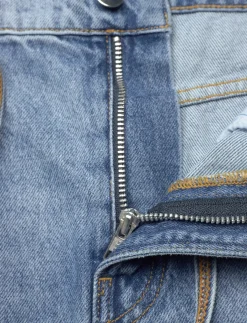 Ben - Blue Soft Denim - Midinederdele