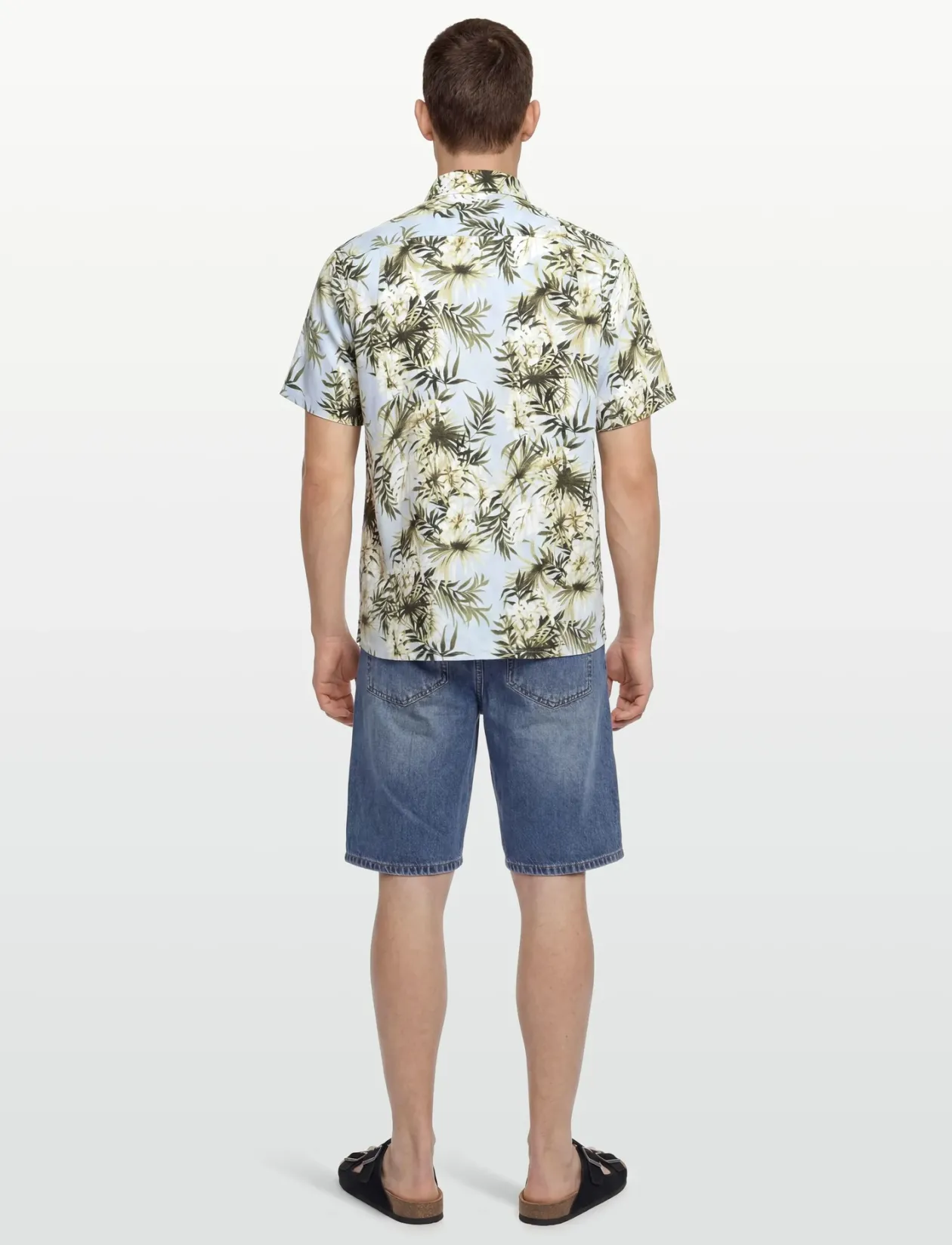 BENTONSI LINEN PRINT - Mønstrede skjorter