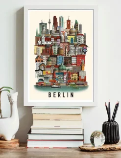 Berlin small poster - Plakater