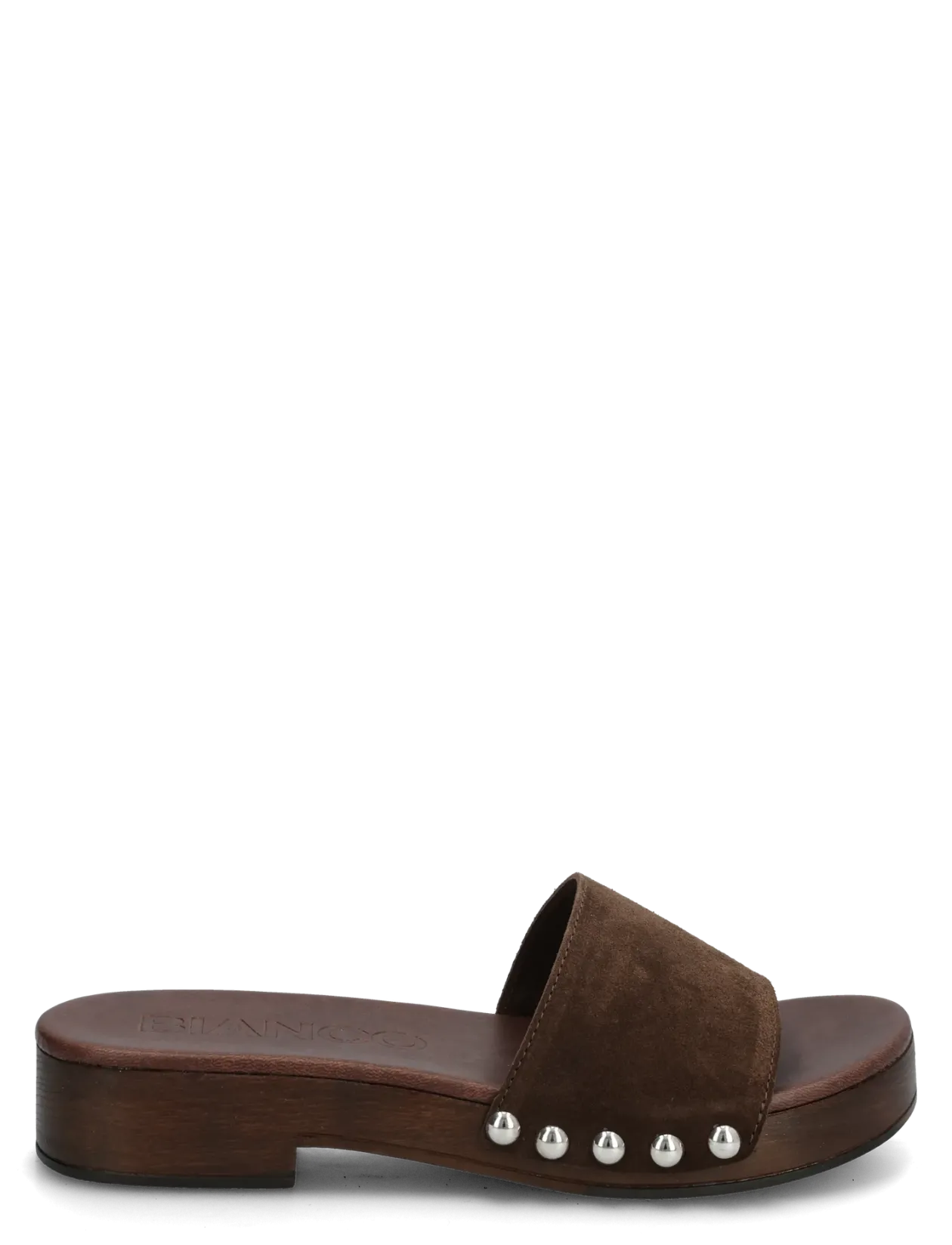BIAAUDREY Slide Clog Suede - Flade mules