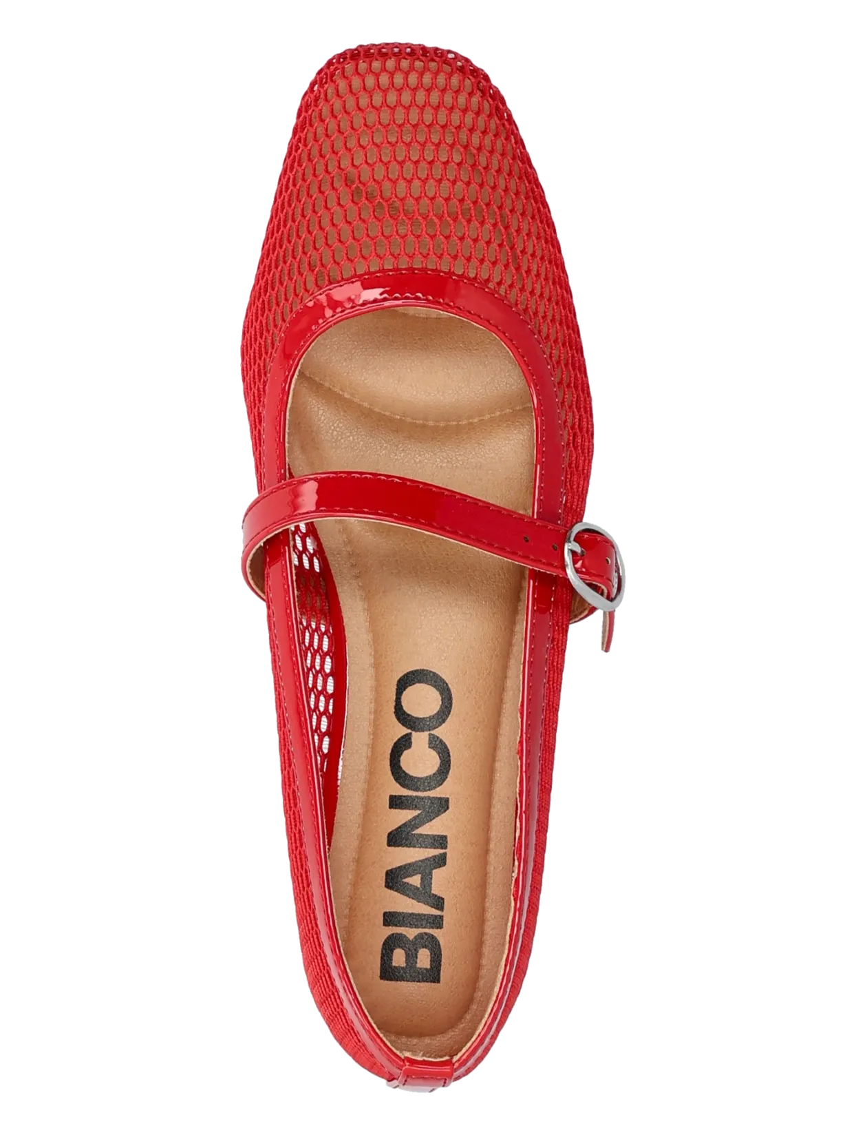 BIALILJA Mary Jane Mesh - Ballerinaer
