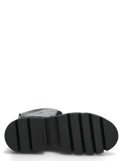 BIAMIA Lace Up Boot Smooth Leather - Snørestøvler