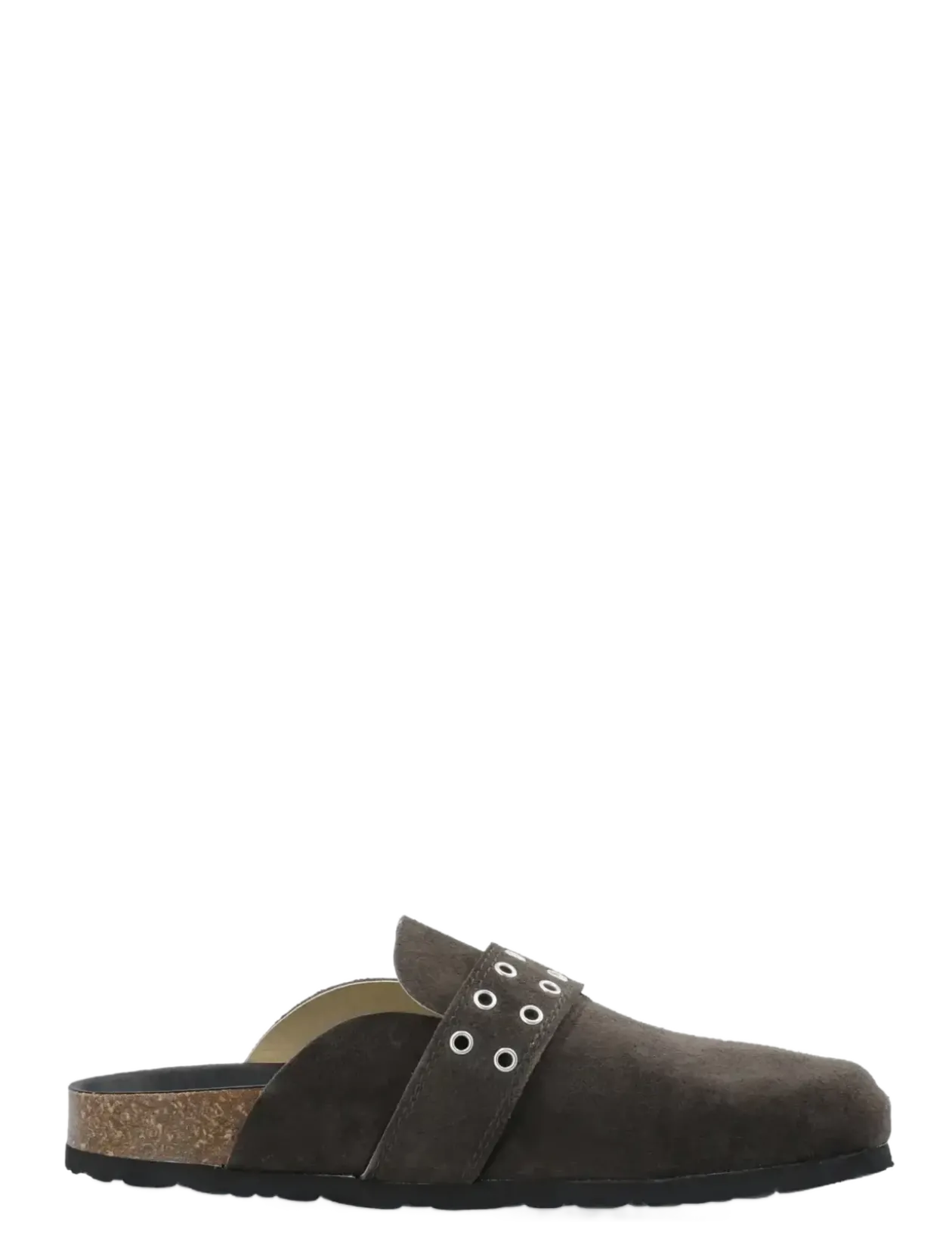 BIAMIAMI Buckle Mule Suede - Flade mules