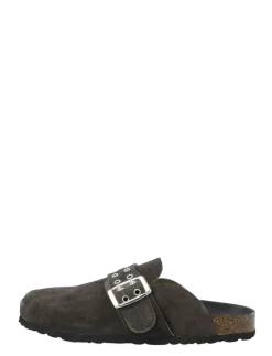 BIAMIAMI Buckle Mule Suede - Flade mules