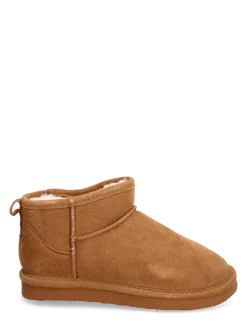 BIASNOW Ankle Boot Suede - Bamsestøvler