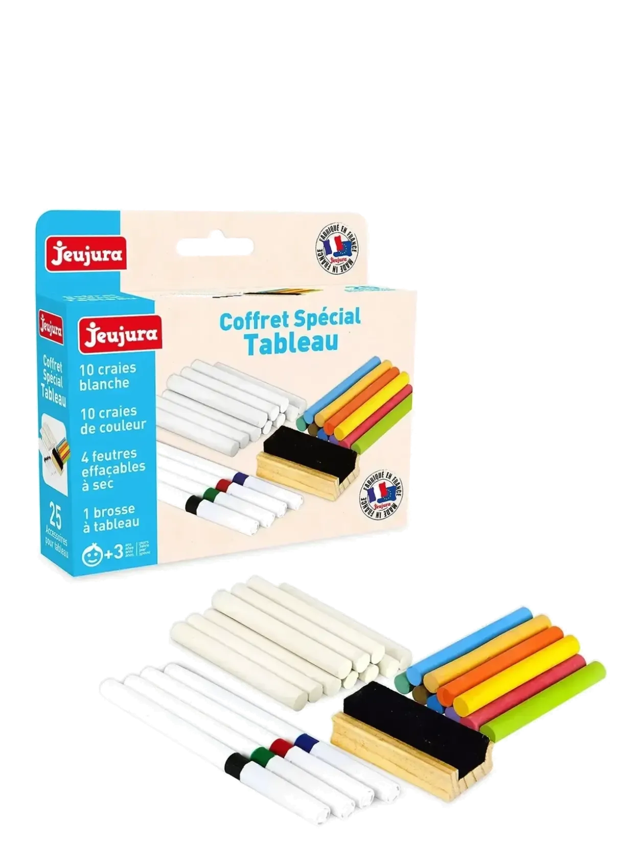 Blackboard - Accessories Set - Farveblyanter