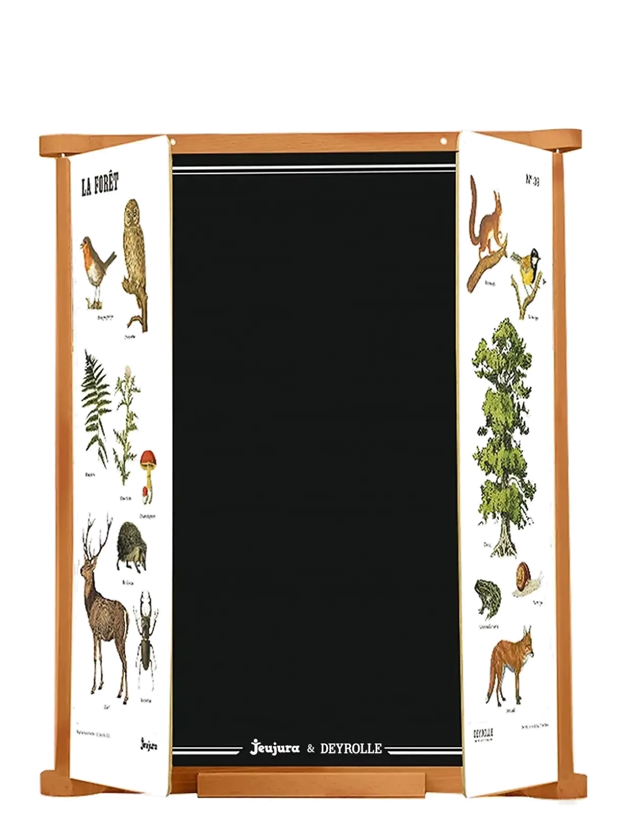 Blackboard - Wall Triptych 82 cm - Forest Deyrolle - Tegnetavler