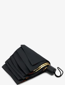 Black & Gold Umbrella - Paraplyer