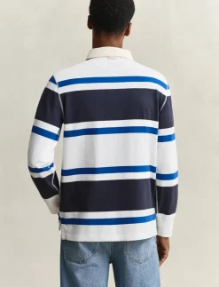 BLOCKED STRIPE RUGGER - Langærmede