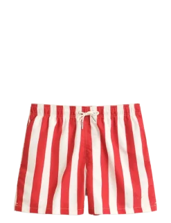 BLOCK STRIPED SWIM SHORTS - Badebukser