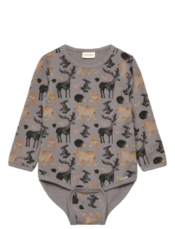 Body LS AOP Sweat - Langærmede bodyer
