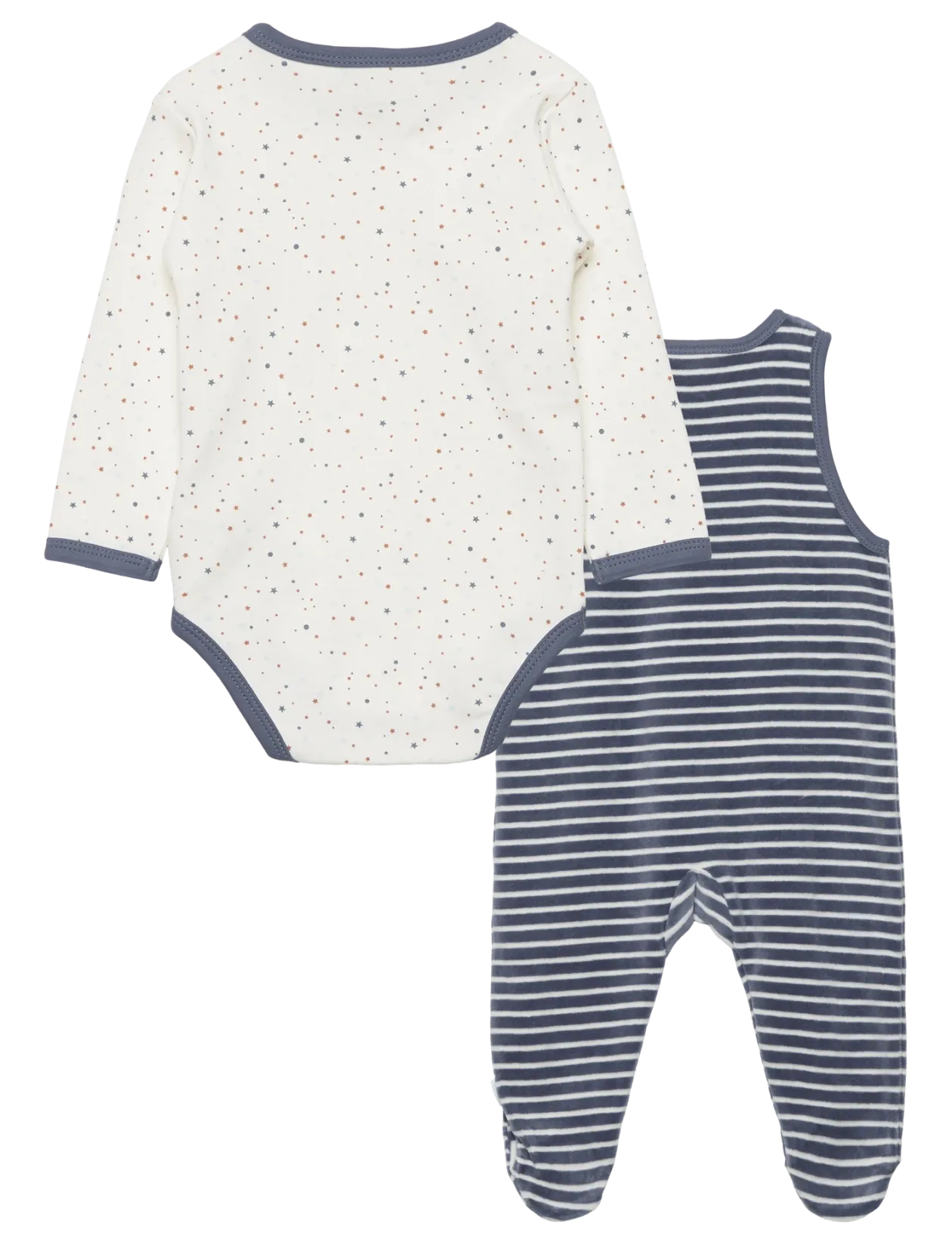 Body LS w.Romper - Sæt med body