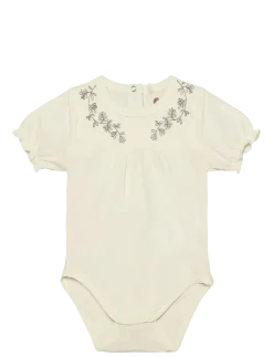 Body SS Embroidery - Kortærmede bodyer