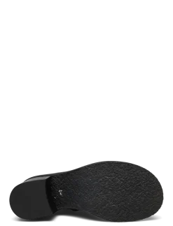 Bootie - block heel - with zippe - Ankelstøvler med hæl