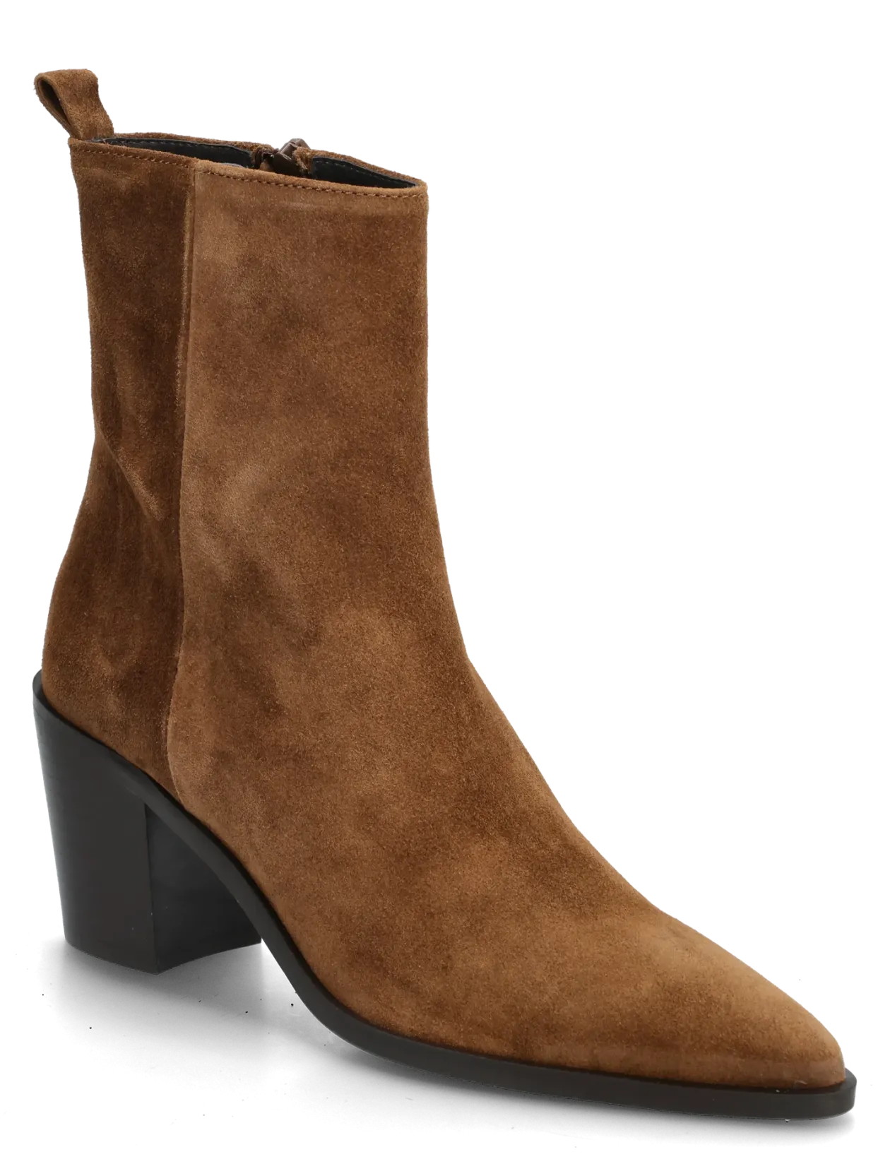Booties - Ankelstøvler med hæl