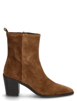 Booties - Ankelstøvler med hæl