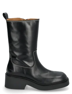 Booties - flat - with zipper - Ankelstøvler med hæl