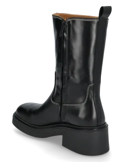 Booties - flat - with zipper - Ankelstøvler med hæl