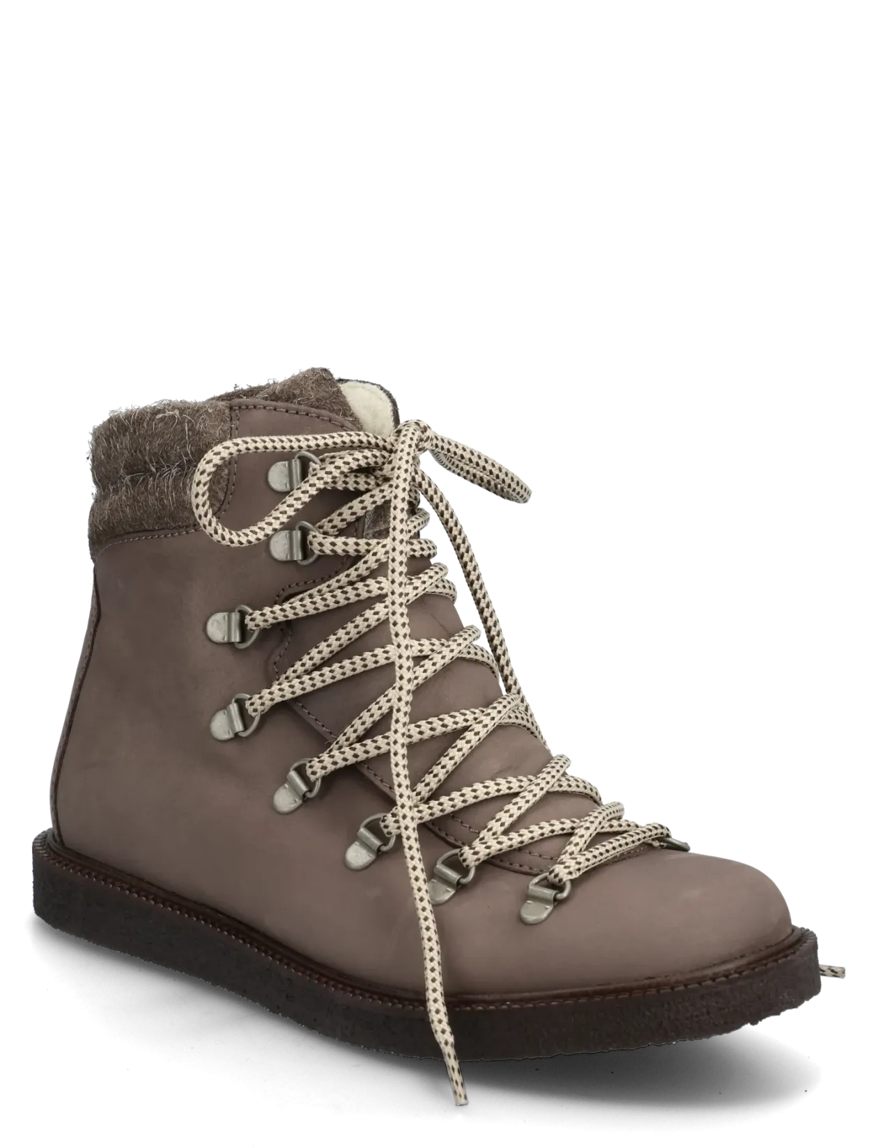 Boots - flat - with laces - Snørestøvler