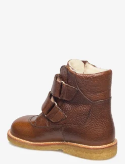 Boots - flat - with velcro - Vinterstøvler