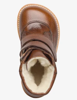 Boots - flat - with velcro - Vinterstøvler