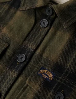 BORG CHECK OVERSHIRT - Lette jakker