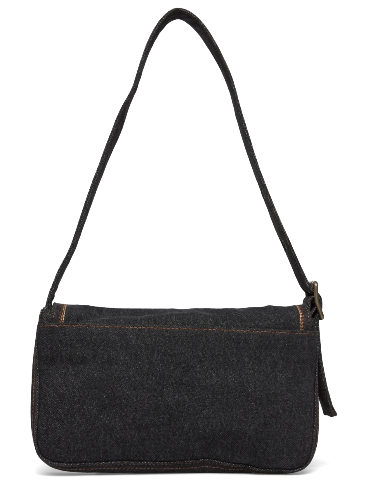 BRANNAN SHOULDER BAG BLACK DAR - Top handle tasker