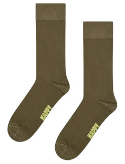 Brown Natural Dye Sock - Sokker