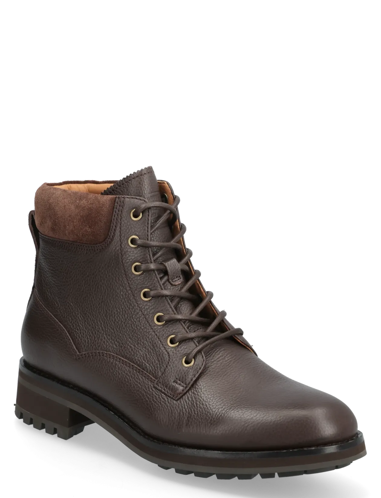 Bryson Mid Leather Field Boot - Med snøre