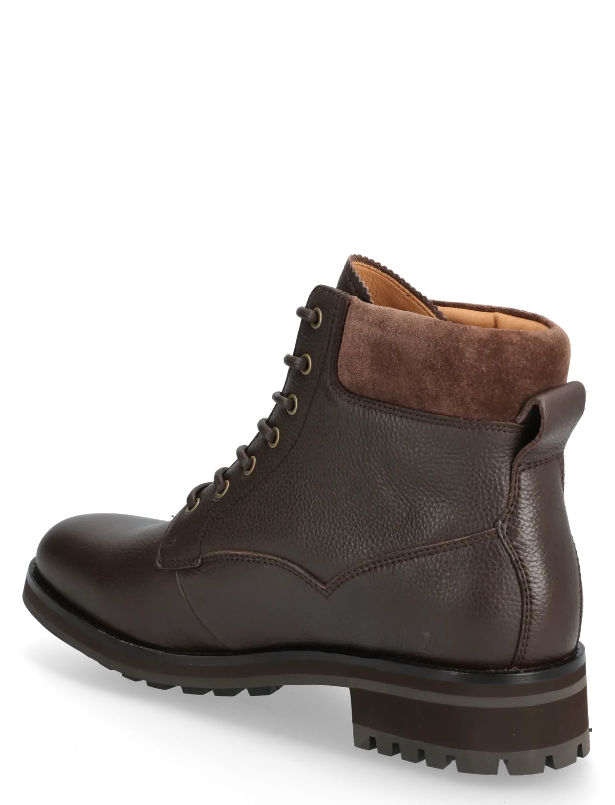 Bryson Mid Leather Field Boot - Med snøre