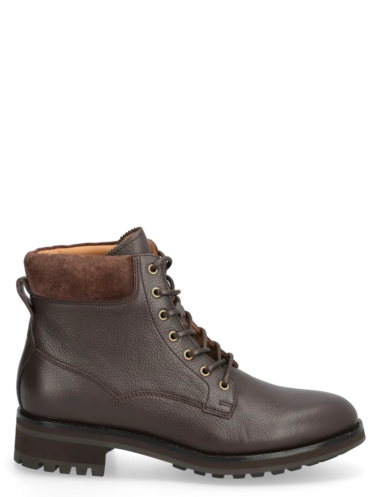 Bryson Mid Leather Field Boot - Med snøre