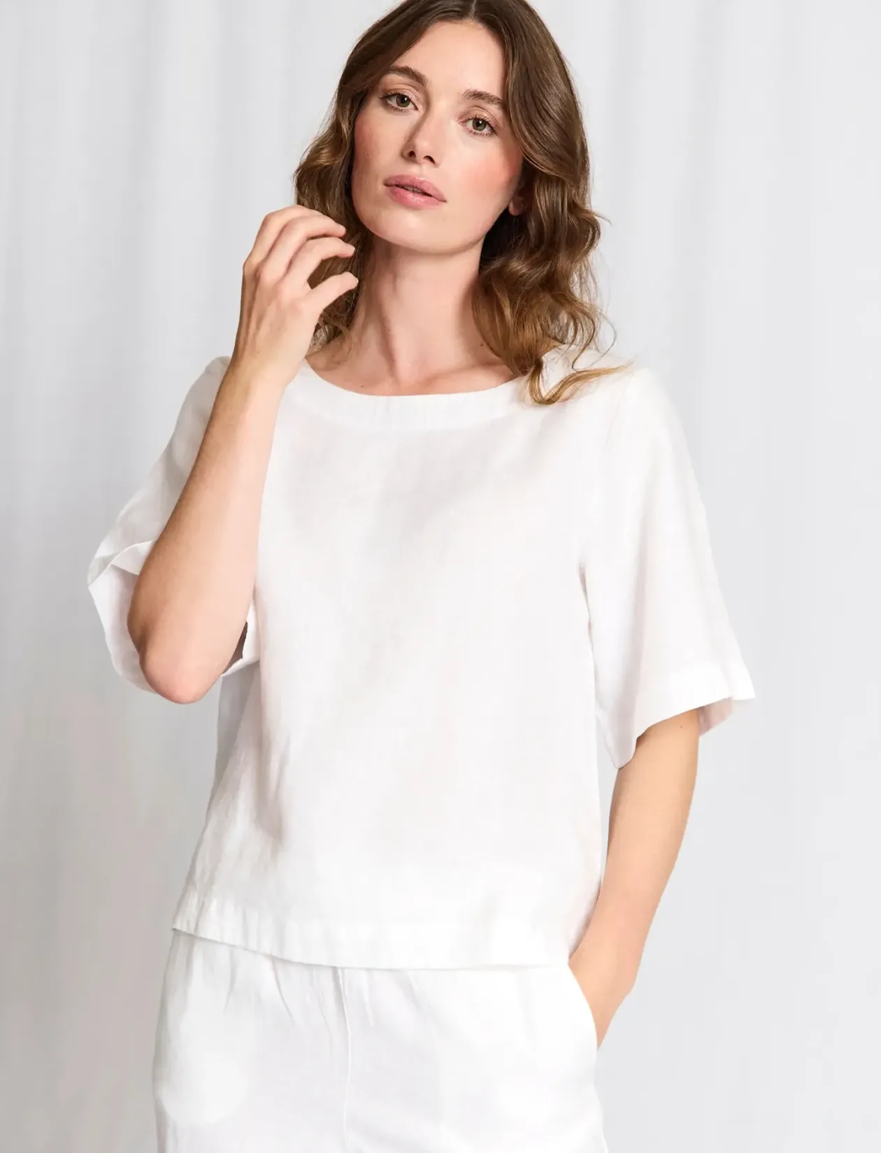BS Lucianne Regular Fit Top - Hørskjorter