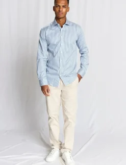 BS Sime Modern Fit Shirt - Stribede skjorter