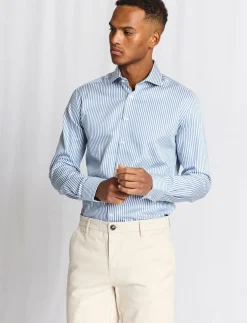 BS Sime Modern Fit Shirt - Stribede skjorter