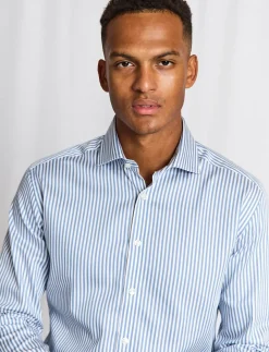 BS Sime Modern Fit Shirt - Stribede skjorter