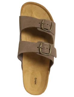 Buckle leather sandals - Sandaler