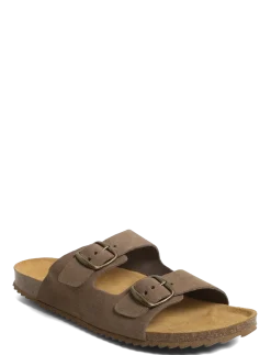 Buckle leather sandals - Sandaler