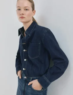 Buttons denim jumpsuit - Buksedragter