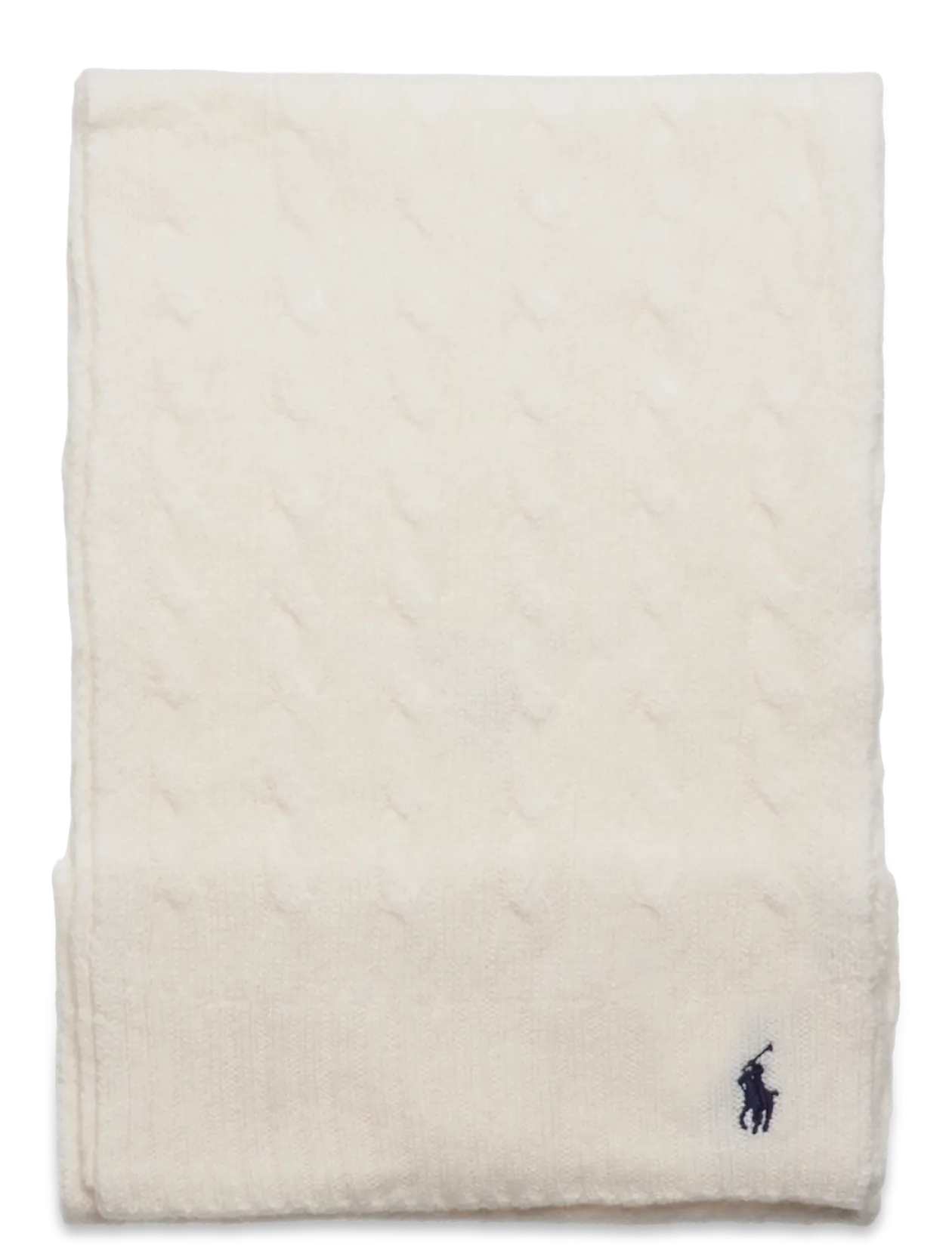 Cable-Knit Wool-Cashmere Scarf - Halstørklæder