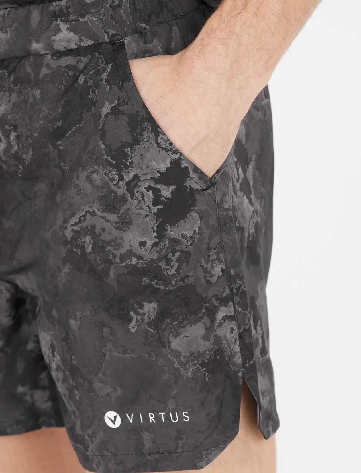 Callum M Printed Shorts - Træningsshorts