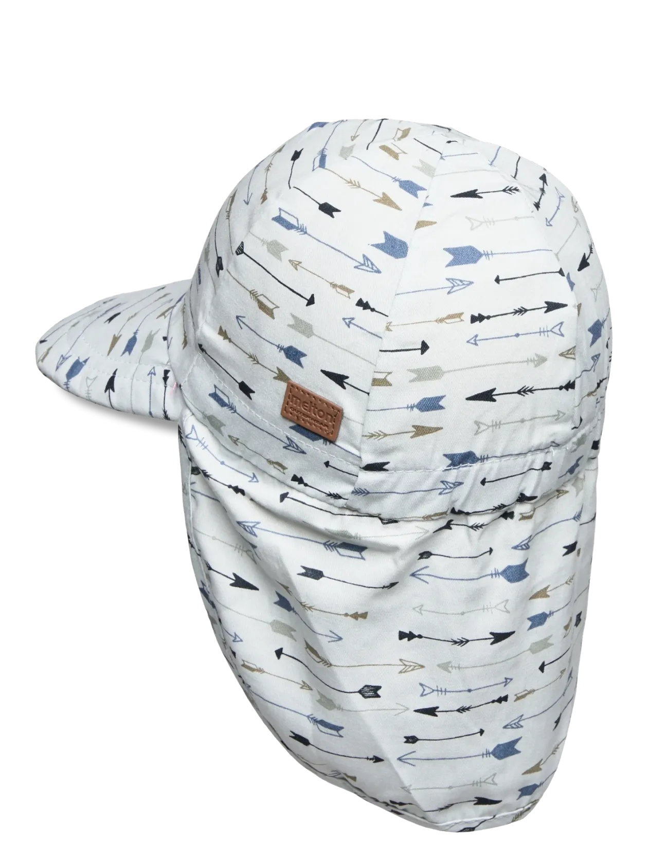 Cap w/neck & tie w/print - Solhat