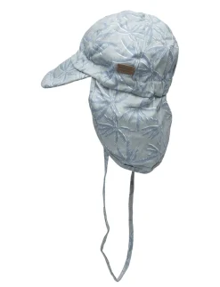 Cap w/neck & tie w/print - Solhat